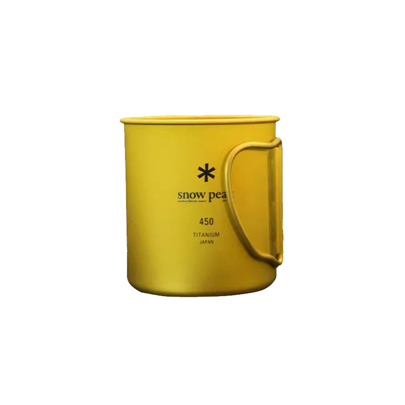 Snow Peak Titanium Single Wall Mug 450ml (Gold Edition) MG-143-SPC