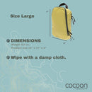 COCOON Two-In-One Separated LIGHT Packing Cube - Large 超輕量雙面拉鍊收納袋(大)