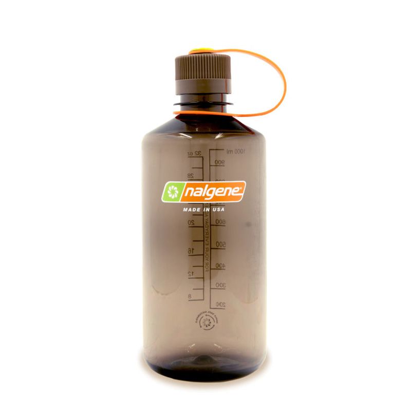Nalgene Narrow Mouth Water Bottle 32oz / 1000ml - BPA & BPS Free, Made In USA, Leakproof
