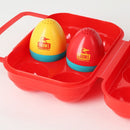 CHUMS Booby 雞蛋收納盒(6格) 連蛋形調味瓶(2個)