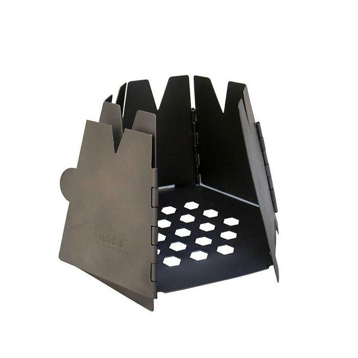 VARGO Titanium Hexagon Wood Stove T-415