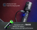 Nextorch P83 紅藍警閃高亮手電筒