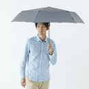 AMVEL VERYKAL Large 加大極輕一鍵自動開合縮骨遮 灰色