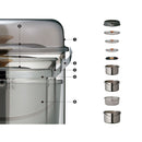 Snow Peak Field Cooker PRO.3 Cookset CS-023 不鏽鋼煮食鍋具四件套裝