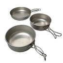 EPIgas 3-pc Titanium Cookset T-8001 鈦鍋具三件套裝