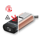 LEDLENSER K6R Safety 400 Lumens USB Rechargeable Keychain Light