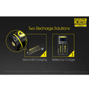 Nitecore NL1826R 2600mAh Micro-USB Rechargeable Battery 充電池