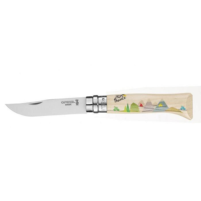 Opinel No. 8 Folding Knife Le Tour De France Sublimated 2021