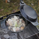 belmont BM-405 Black Iron Coating Combo Skillet 6.5 Inch 黑皮鐵鍋組合