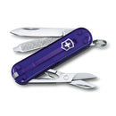 Victorinox Classic SD Transparent戶外萬用刀 Persian Indigo 0.6223.T29G