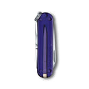 Victorinox Classic SD Transparent戶外萬用刀 Persian Indigo 0.6223.T29G