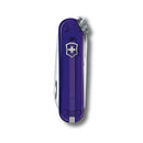 Victorinox Classic SD Transparent戶外萬用刀 Persian Indigo 0.6223.T29G