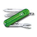 Victorinox Classic SD Transparent戶外萬用刀 Green Tea 0.6223.T41G