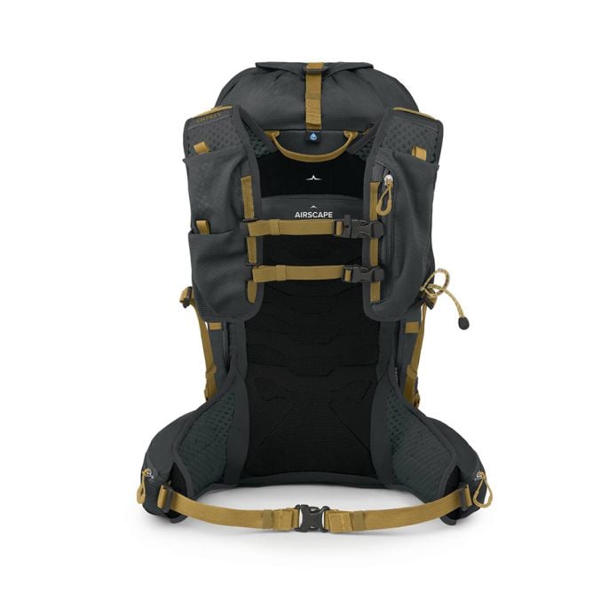 Osprey Talon™ Velocity 30 Backpack 越野登山背包 Dark Charcoal/Tumbleweed Yellow