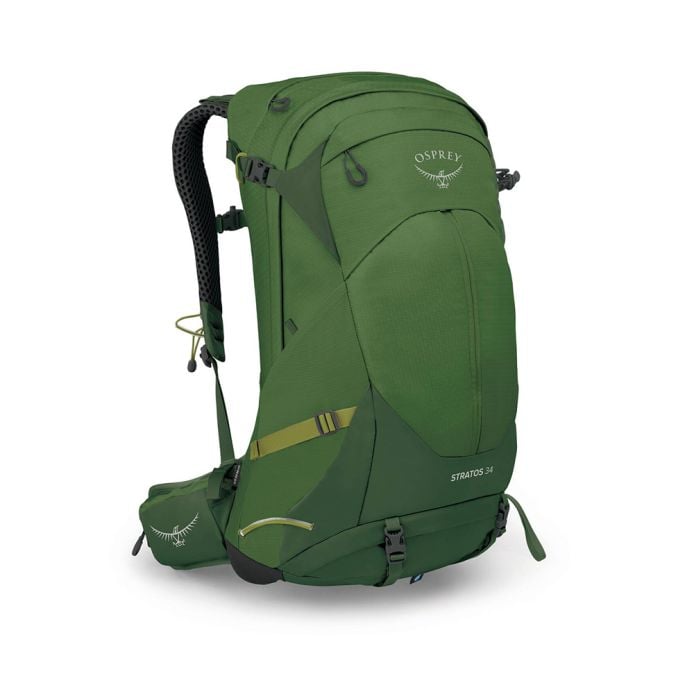 Osprey Stratos 34 Backpack 露營登山背包 Seaweed/Matcha Green
