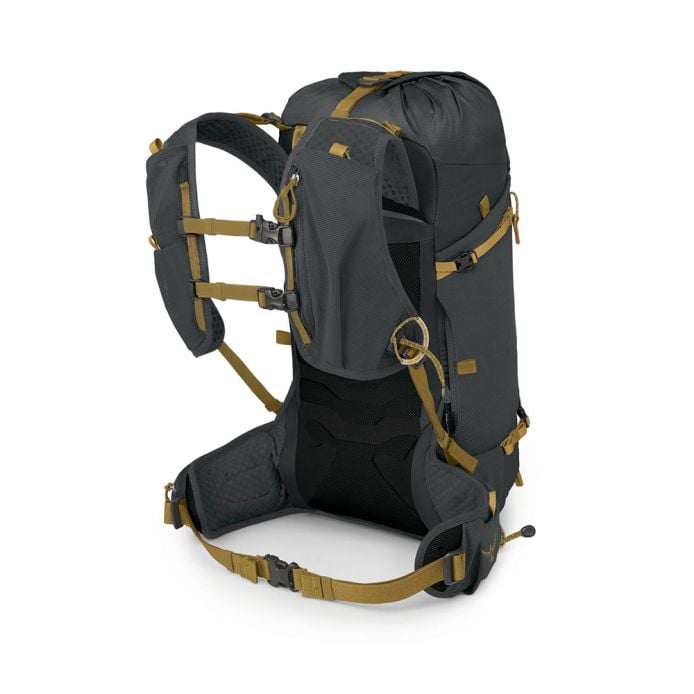 Osprey Talon™ Velocity 20 Backpack Dark Charcoal/Tumbleweed Yellow