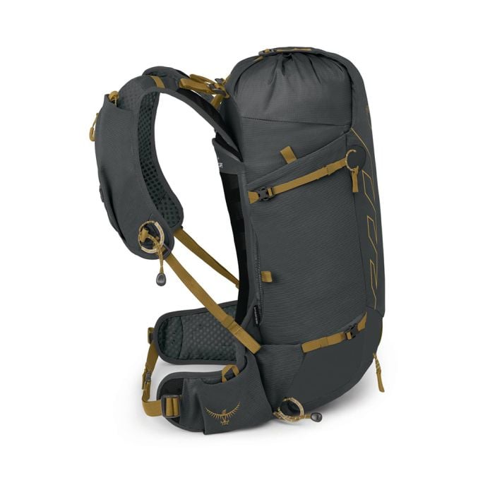 Osprey Talon™ Velocity 20 Backpack Dark Charcoal/Tumbleweed Yellow