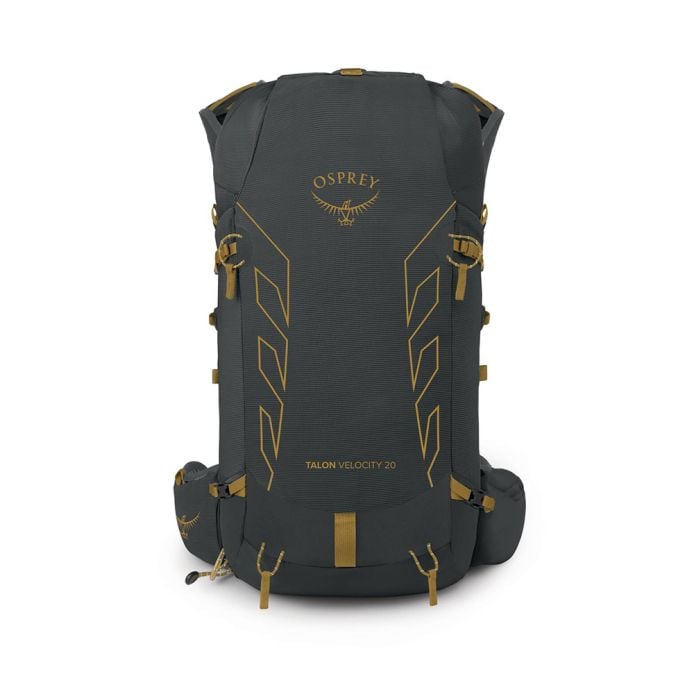 Osprey Talon™ Velocity 20 Backpack Dark Charcoal/Tumbleweed Yellow