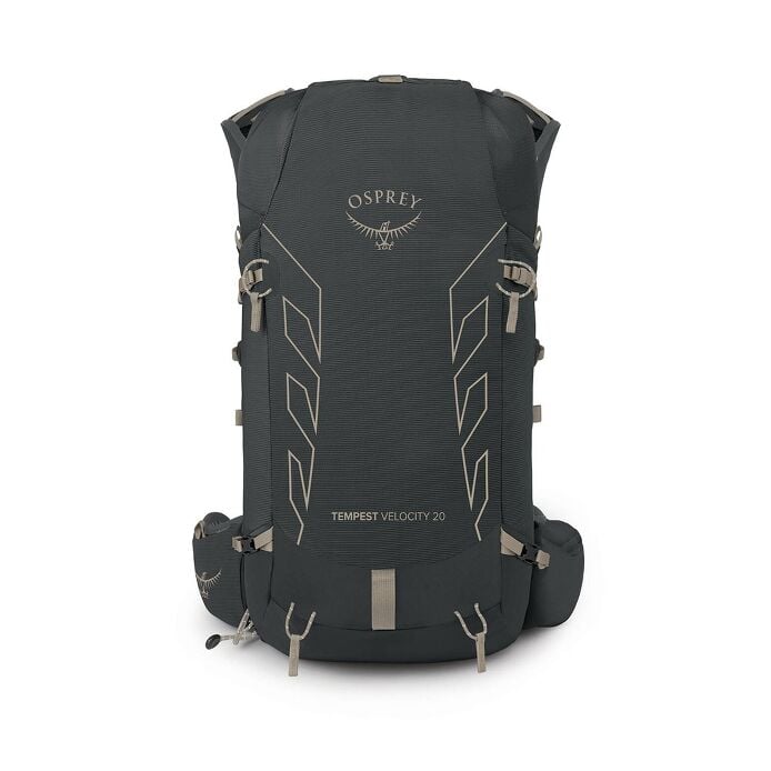 Osprey Tempest Velocity 20 Backpack Dark Charcoal Chiru Tan