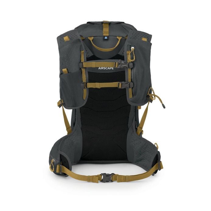 Osprey Talon™ Velocity 20 Backpack Dark Charcoal/Tumbleweed Yellow