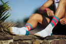 INCYLENCE ULTRALIGHT SPIRALS Running Socks Petrol Inferno