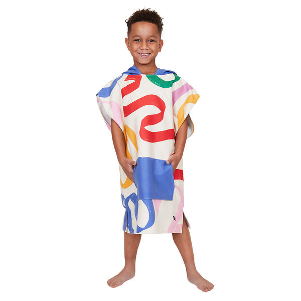 Dock & Bay Kids Poncho - Quick Dry Hooded Towel