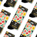 VERSUS Active Crew Socks - Garden Glow