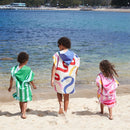 Dock & Bay Kids Poncho - Quick Dry Hooded Towel 兒童快乾毛巾斗篷