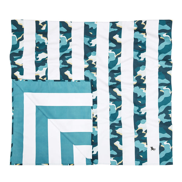 Dock & Bay Kids Beach Quick Dry Towel 兒童快乾沙灘毛巾 Cool Camo