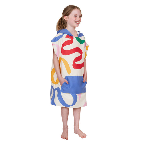 Dock & Bay Kids Poncho - Quick Dry Hooded Towel