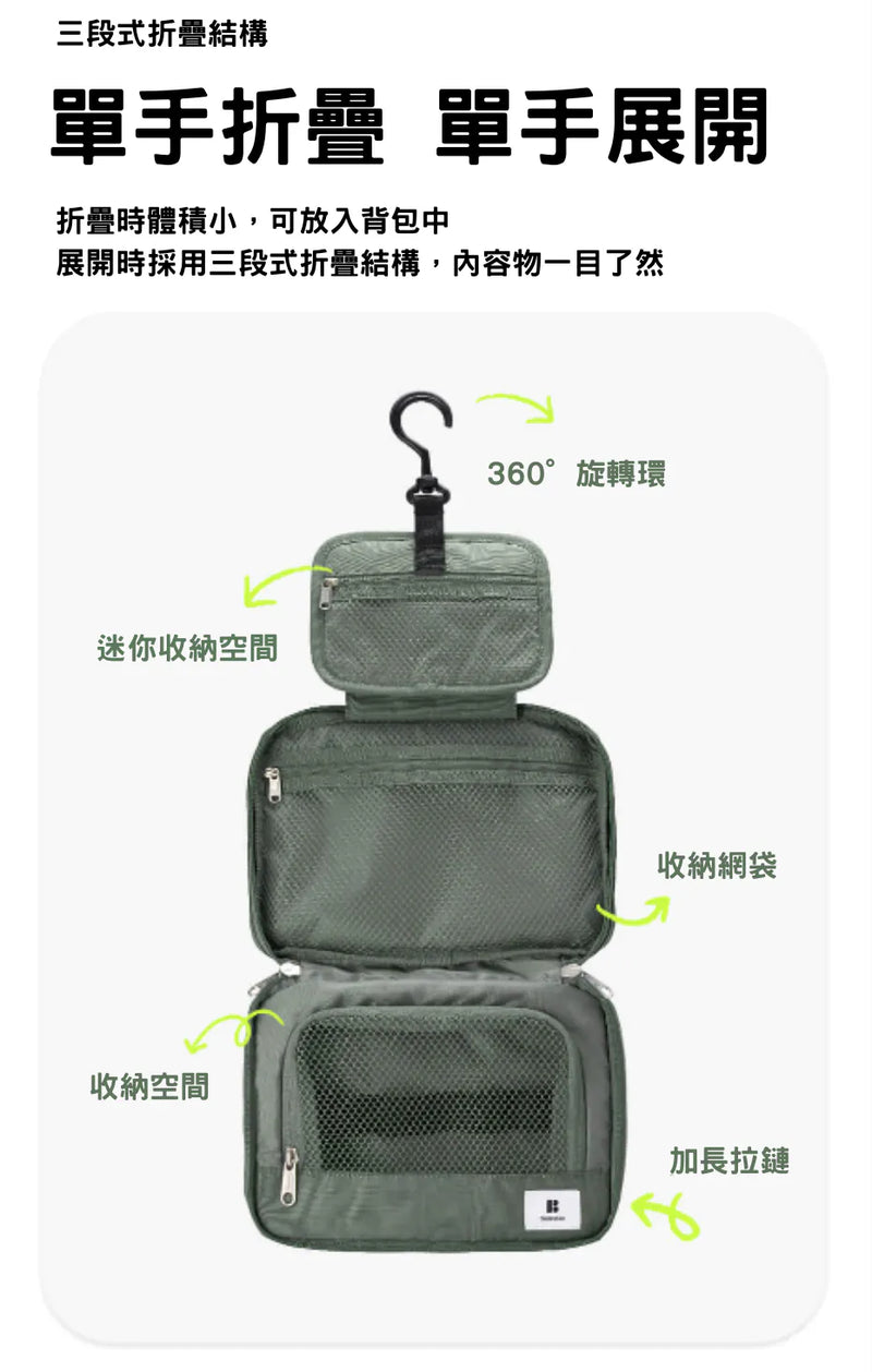 Branden Travel Wash Bag 旅行洗漱袋