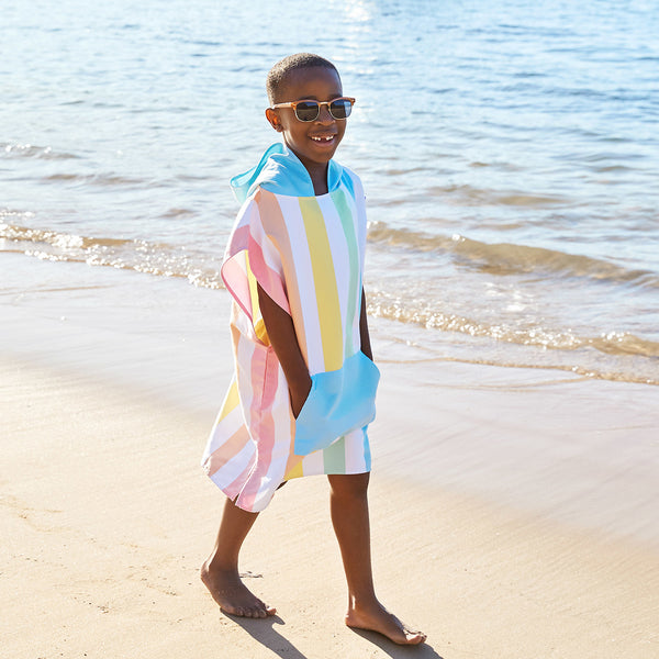 Dock & Bay Kids Poncho - Quick Dry Hooded Towel 兒童快乾毛巾斗篷