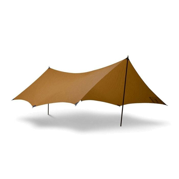 HILLEBERG Tarp UL 10 オリーブ Hilleberg UL 10 Tarp - Pedal Power Touring - Bicycle Touring