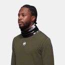 Mammut Fleece Neck Gaiter Black-White