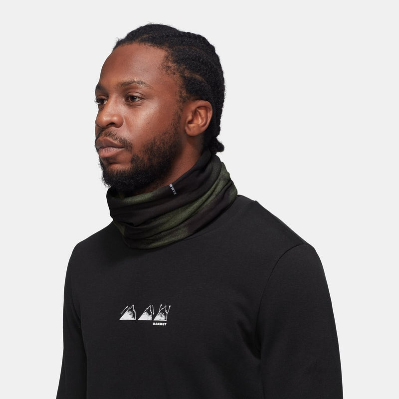 Mammut Fleece Neck Gaiter Marsh-Black