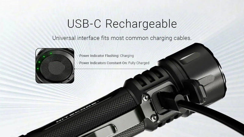 Nitecore EX7 Variable Beam Pattern High Performance Flashlight 可變光形高性能手電筒