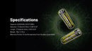 Nitecore NL2160HPi 6000mAh High Drain 21700 iSeries Battery 高性能21700鋰離子充電電池