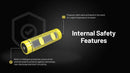 Nitecore NL2155HP 5500mAh 21700 High Performance Rechargeable Li-ion Battery 高性能 可充電鋰離子電池