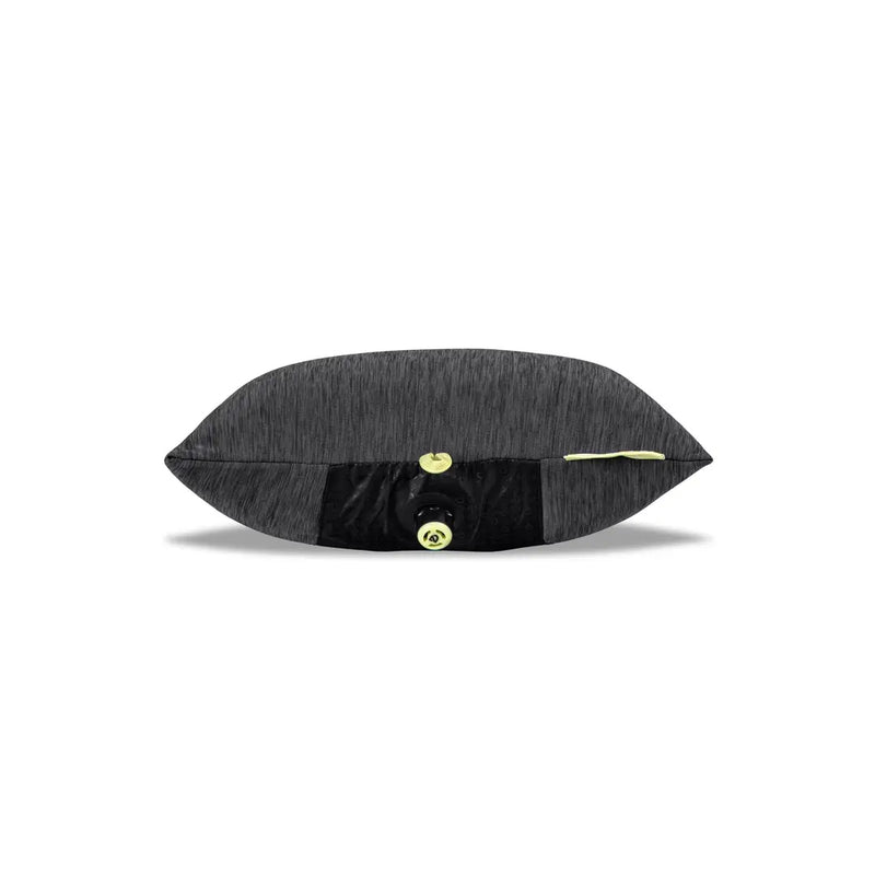 Nemo Fillo™ Elite Wide Ultralight Backpacking Pillow Black Peark/Citron