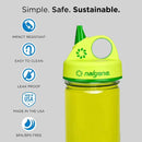 nalgene Kids Grip-N-Gulp Water Bottle 12oz