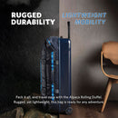 Gregory Alpaca Wheeled Duffel 100 155037-0413 Obsidian Black