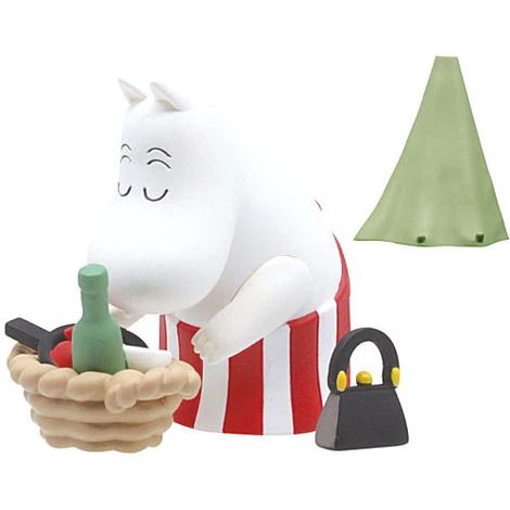 小肥肥一族姆明露營扭蛋 MOOMIN Camping Miniature Collection (4 items) 