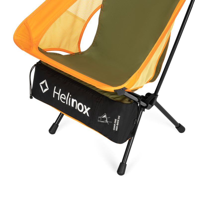 Helinox Chair One Highback (RE) Flame Multi Block/F10 Black