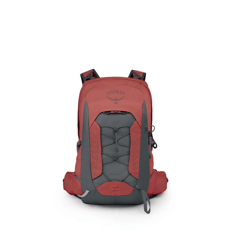 Osprey Tempest™ 11 Backpack (2025 New Version)  RED PAMPASS/ 
COAL GREY