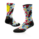 VERSUS Arty Active Socks - Grey Splatter