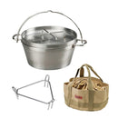 SOTO Stainless Steel Dutch Oven 10" ST-910HDS 不鏽鋼荷蘭鍋具套裝