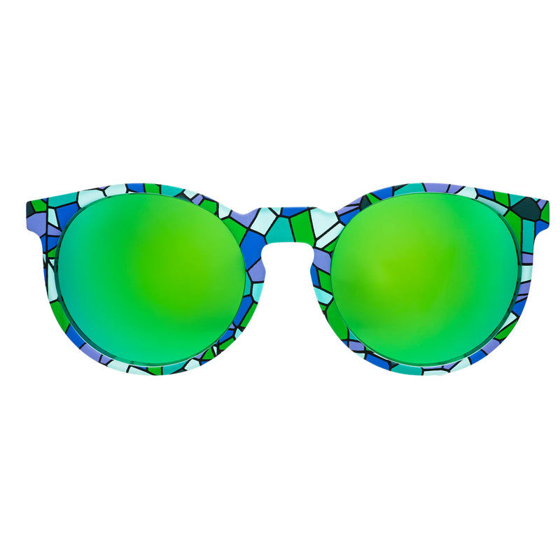 Goodr Sports Sunglasses - Moody Mosaic Musings