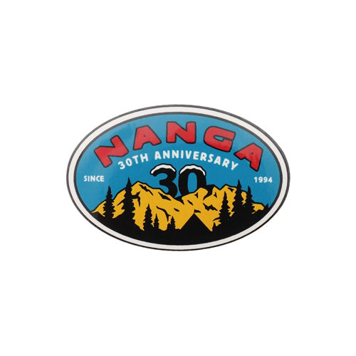 NANGA 30th Anniversary Sticker Oval 30週年紀念貼紙