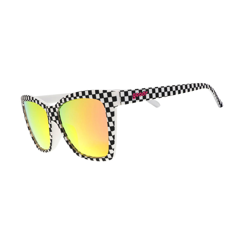 Goodr Sports Sunglasses - Server with Checkered Past