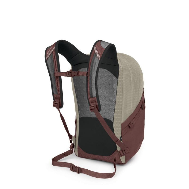 Osprey Quasar 26 Backpack 日常背包 Sawdust Tan/Raisin Red